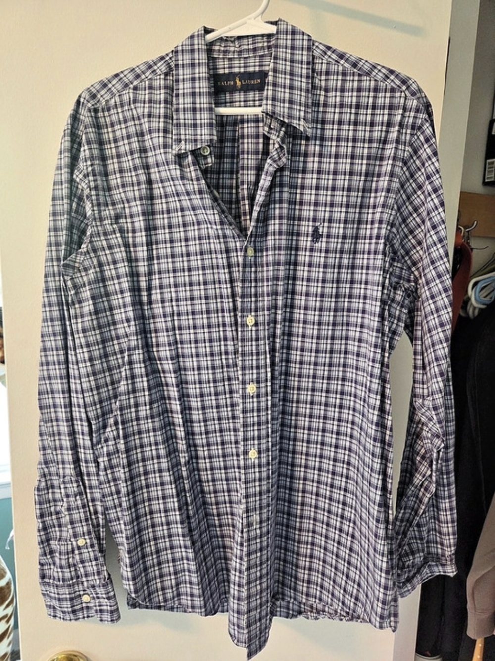 Ralph Lauren Men's Plaid Button Down
